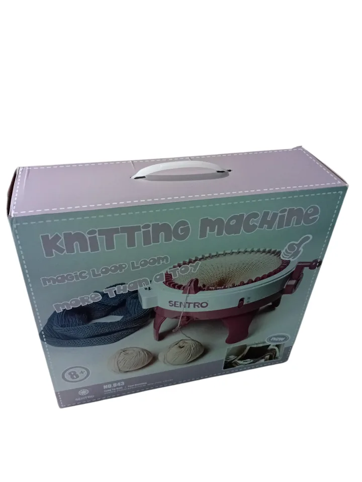 Máquina de tricô manual