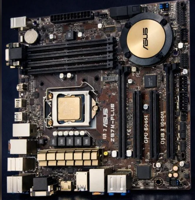 Kit Placa-mãe ASUS Z97M-PLUS + Processador Intel i5-4690K