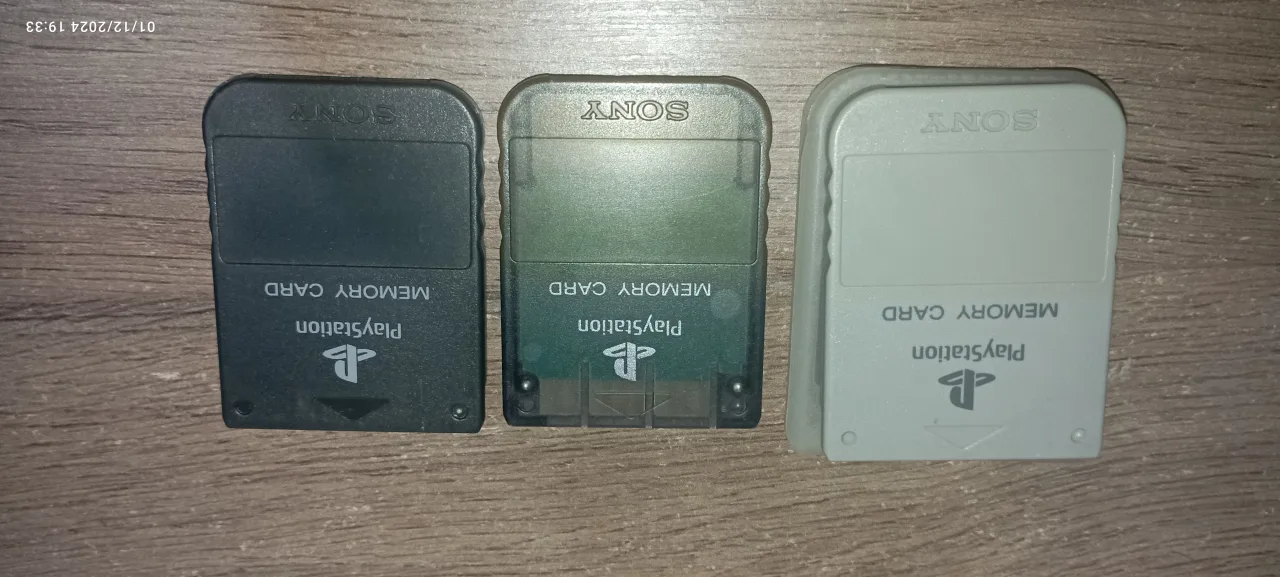 Vendo Memory card Playstation 1 original Japonês