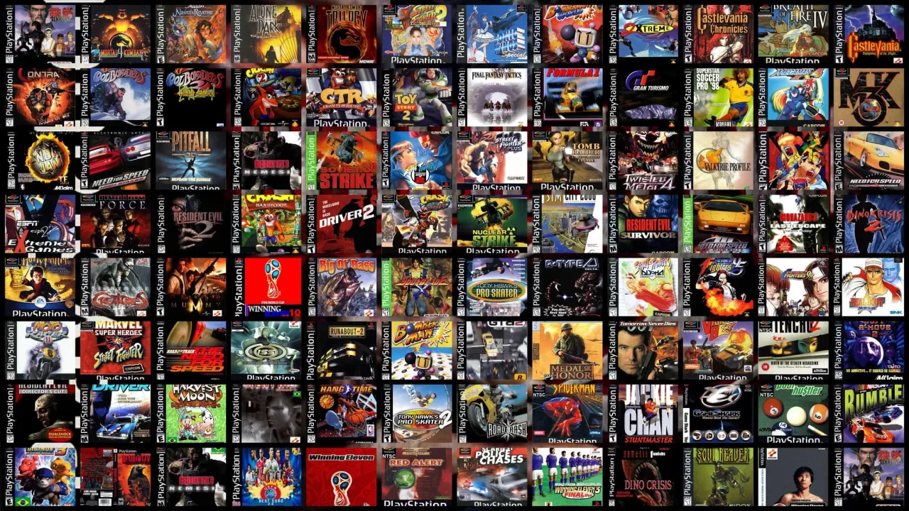 Vendo Jogos de PlayStation 1 .