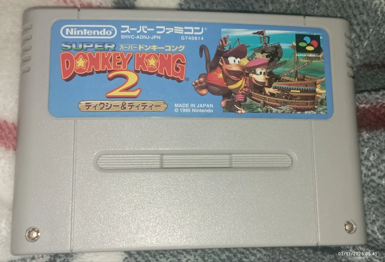 Vendo Donkey Kong 2 Diddy Kong Quest (Original Jap. ®1995)