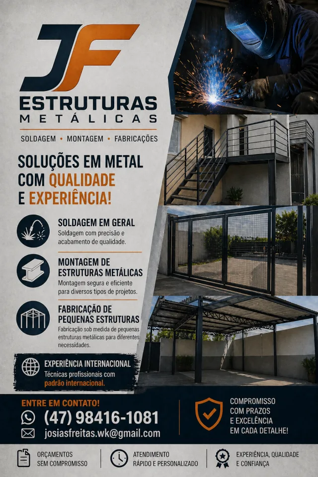 Serviços de soldagem