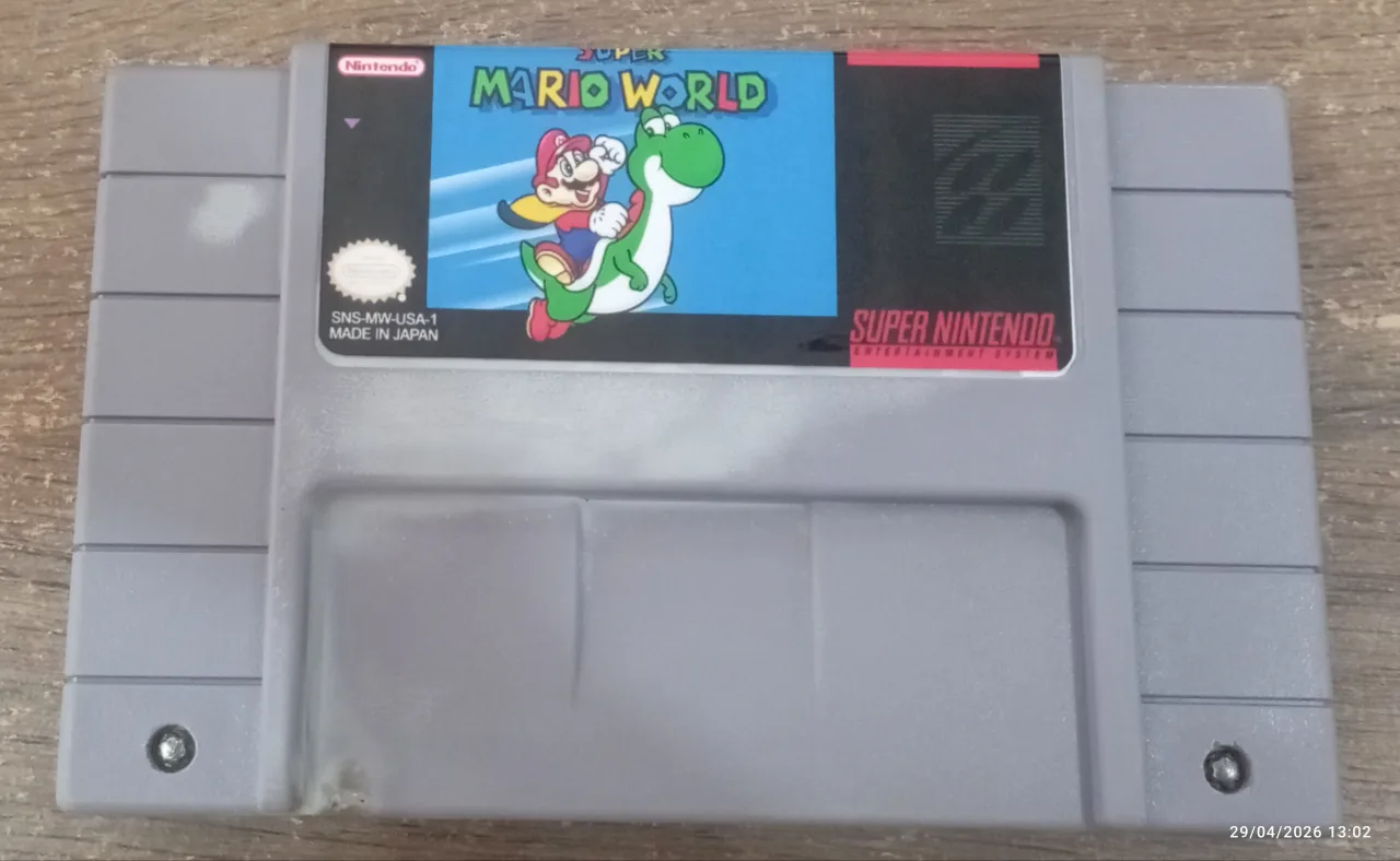 Super Mario World #Original® Super Nintendo (Relabel)